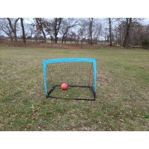 Soccer Goal Pop Up Foldable Soccer Net for Backyard 3x2.2FT,4x3FT,5x3.6FT,7x5FT
